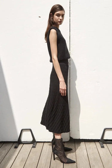TOUCAN Top in Noir-Top-Molli-Debs Boutique